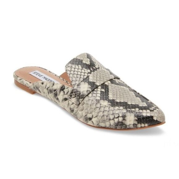 Steve Madden Shoes - Steve Madden Snakeskin Mules